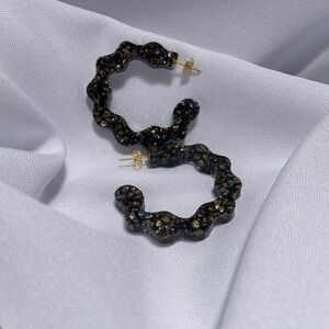 Handmade Resin Hoops